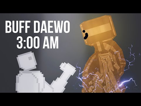 Buff Daewo at 3:00 am vs Buff Human - People Playground 1.25