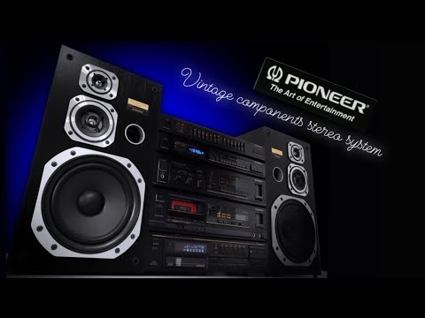 PIONEER HIFI TOWER 🌈RaRe🌈 (1986) Vintage Components Stereo System image 9