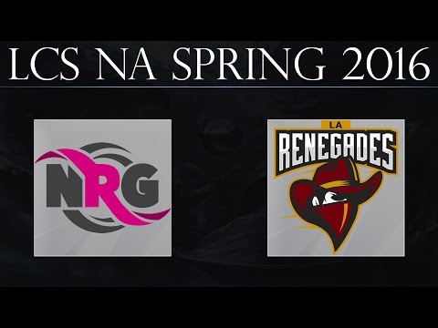 NRG vs REN | NRG eSports vs Renegades (27.02.2016) | LCS NA Spring 2016