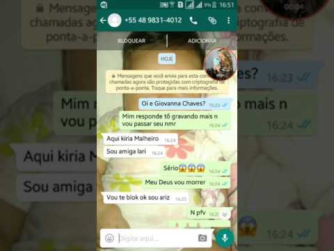 Kiria Malheiro fake ela está online divulguem este nmr
