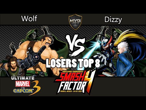 T3 Wolf vs. SF T3 Dizzy - Smash Factor 4 - Losers Top 8 - Marvel vs. Capcom