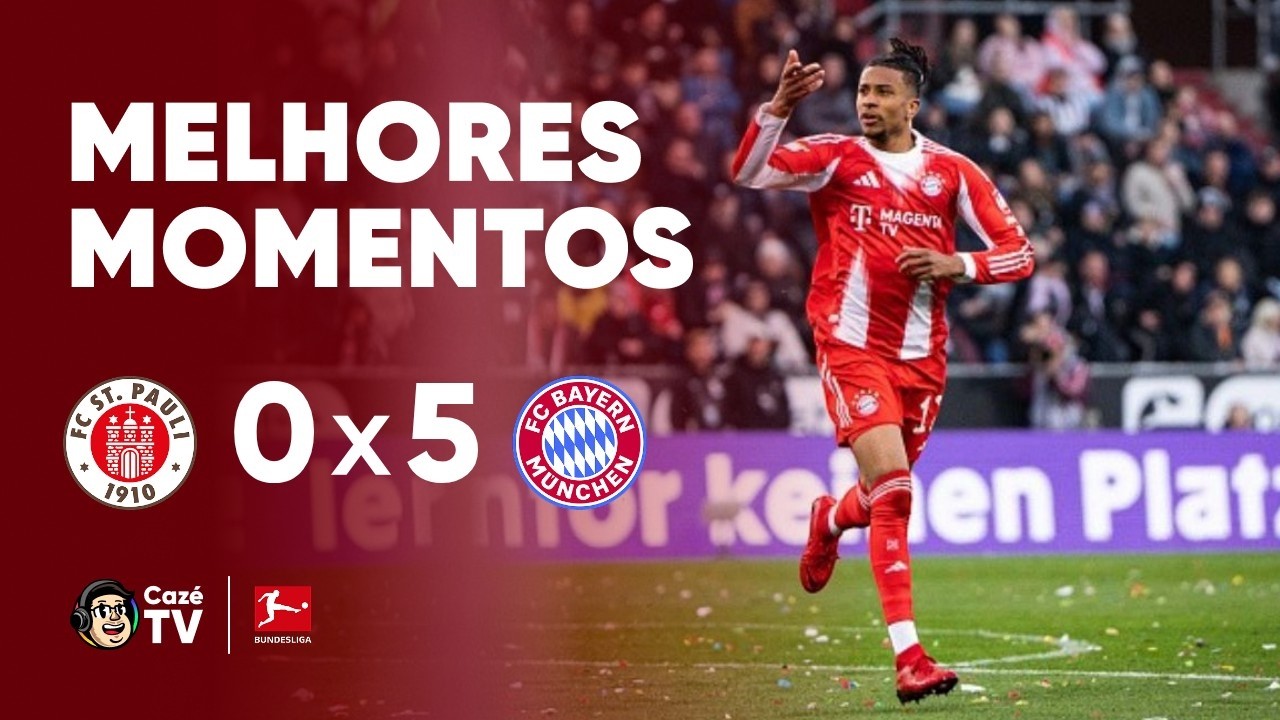 MELHORES MOMENTOS: ST. PAULI X BAYERN DE MUNIQUE | BUNDESLIGA 2025/2026 | 29ª RODADA