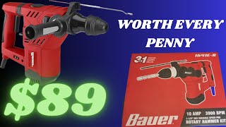 Bauer's First Rotary Hammer Drill: The Good, The Bad, The Ugly