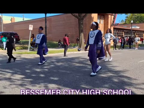 Bessemer City High School Marching Band @ Magic City Classic Parade 2025