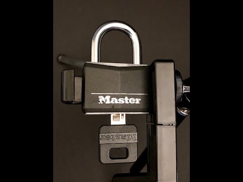 [006] Master lock No.141 D picked open