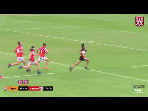 2019 Johns Cup R4 Highlights - GSR Wests Tigers v llawarra SC Dragons