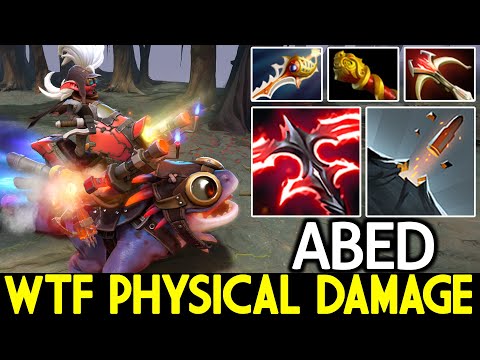 ABED [Snapfire] WTF Lil' Shredder Damage Comeback Insane Game Dota 2