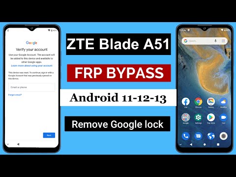 ZTE Blade A51 Frp Bypass | Frp zte blade a51 Android 11 | ZTE Blade Mobile Frp Bypass Without Pc