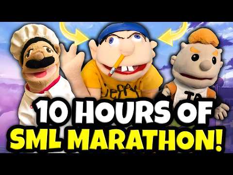 *10 HOURS* OF SML MARATHON! (FUNNIEST JEFFY VIDEOS)