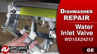 GE Dishwasher Leaking Water - Water Inlet Valve Repair