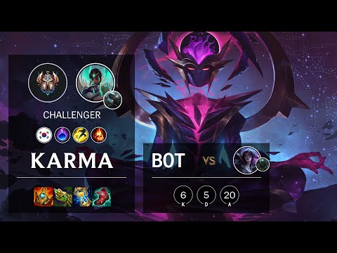 Karma Bot vs Kai'Sa - KR Challenger Patch 11.12