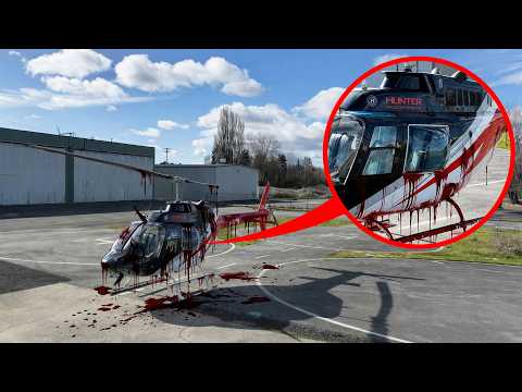 Se você vir SANGUE em um helicóptero, voe para longe rapidamente!! (não é seguro)
