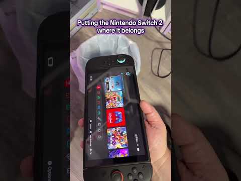 Putting the Nintendo Switch 2 where it belongs