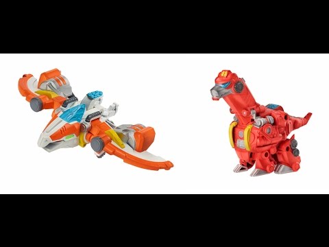 Transformers Rescue Bots Blades & Heatwave Rescue Dinobot Figures