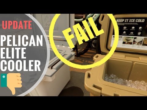 Update Pelican Elite Cooler Fail - Tested Vs Polaris Cooler