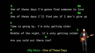 Olly Murs - One of These Days - Lyrics Chords Vocals