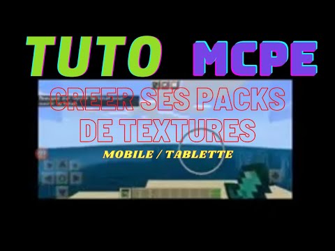 Zozodu13 - HOW TO CREATE YOUR TEXTURE PACKS ON MINECRAFT PE (Mobile And Tablet) TUTORIAL