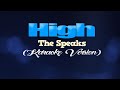 HIGH - The Speaks (KARAOKE VERSION)