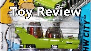 The Homer Car Simpsons Hot Wheels Toy Review - The No Swear Gamer