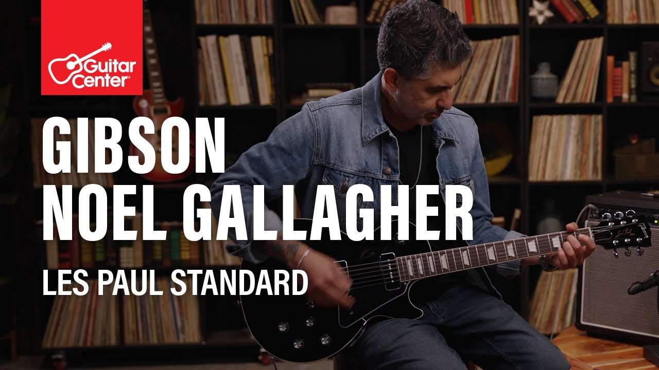 NEW Gibson Noel Gallagher Les Paul Standard | Demo & Overview with Mark Agnesi and Dinesh Lekhraj - YouTube