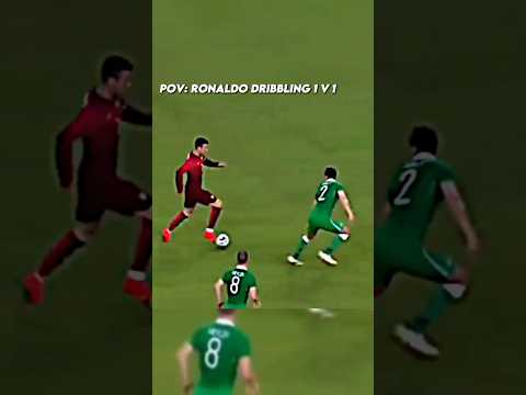 Ronaldo vs Messi dribbling ☠️ 🔥 