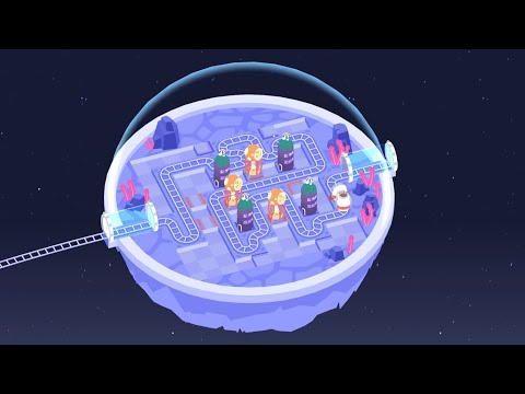 Cosmic Express is a Cute Puzzle Game About Laying Down Tracks | Cosmic Express #01