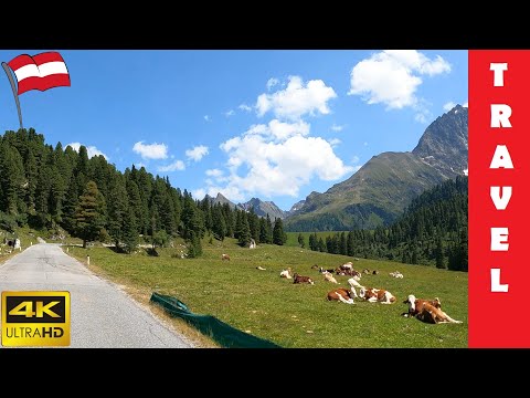 Driving in Austria 11: Nedertal, Kühtai & Sellrain | 4K 60fps