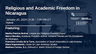Religious and Academic Freedom in Nicaragua
