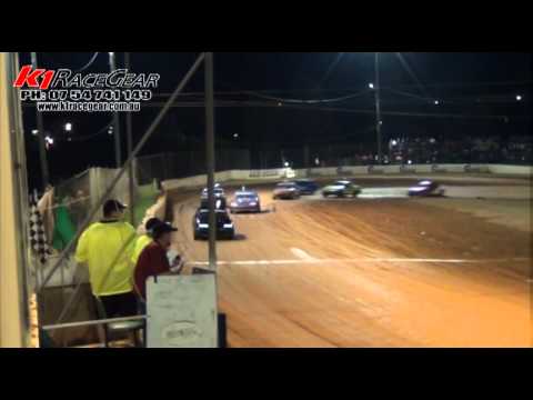 Junior Street Sedans - Heat 3 - QLD Title - Gympie Speedway - 21.04.12
