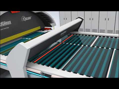 Печь для закалки стекла LandGlass серии LD-Cyclone с циклонной конвекцией