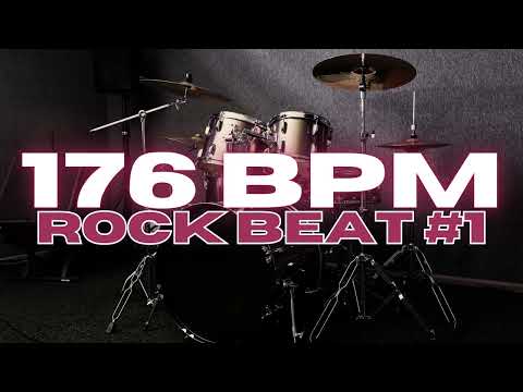 176 BPM - Rock Drum Beat - Loop 1
