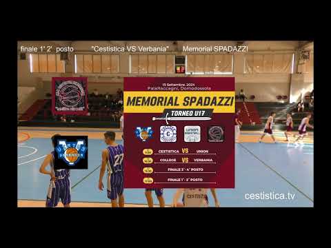 finale 1' 2' posto MEMORIAL SPADAZZI