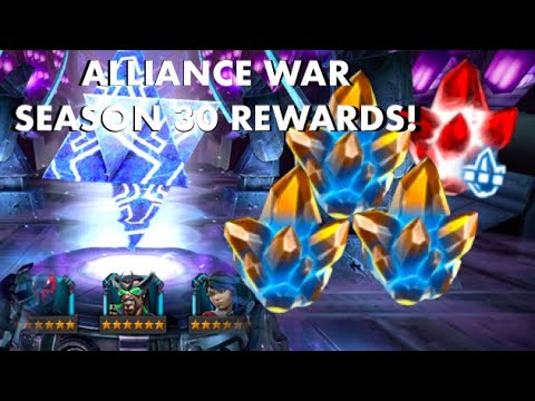 Alliance War Season 30 Rewards Opening! | Marvel Contest of Champions