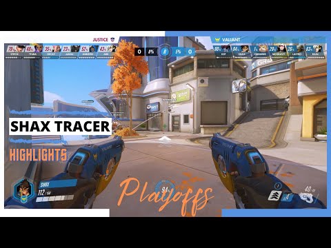 SHAX TRACER POV Highlights | Los Angeles Valiant vs Washington Justice | OWL Season 2020 Playoffs