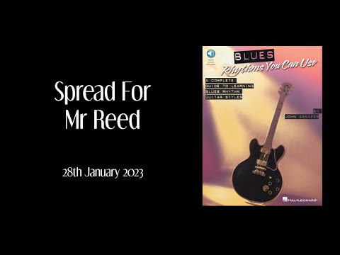 Blues Rhythms You Can Use - Spread For Mr Reed