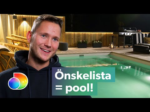 Roomservice VIP | Viktor Frisk tackar föräldrarna för all stöttning med utomhusspa! | discovery+
