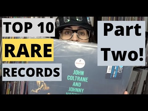 TOP 10 RAREST Records In My Collection! (Part 2) Pop, Jazz, Psych, TripHop, etc!