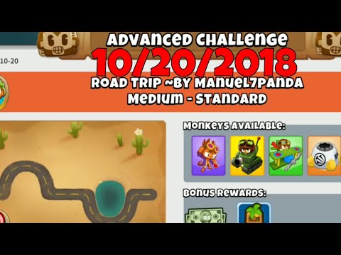 BLOONS TD 6 ADVANCED CHALLENGE FOR 10/ 20/ 2018