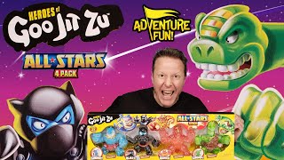 Heroes of Goo Jit Zu All Stars 4 Pack! Including “Exclusive Braxor” Adventure Fun Toy review!