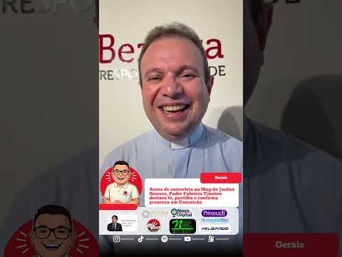 Padre Fabrício Timóteo destaca fé, partilha e confirma presença em Conceição