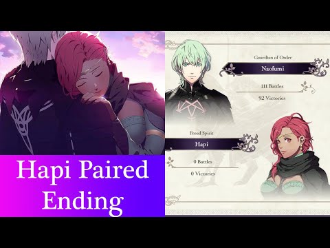 Fire Emblem Three Houses - Hapi S Support and Paired Ending