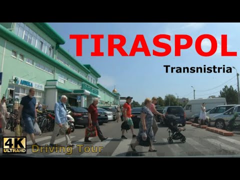 TIRASPOL Transnistria - Dash Cam Driving Tour 4K UHD