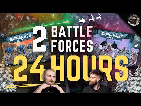 Painting TWO Warhammer Battleforces in 24 Hours