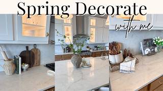 SPRING DECORATE WITH ME 2026 | Kitchen Spring Decorating | Spring Decor Ideas | Spring Coffee Bar