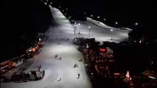 preview picture of video 'Borovets At Night Season 2014'