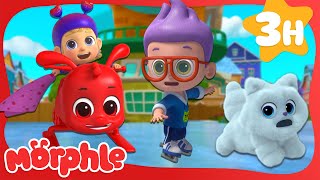 Ice Skate Play Date | Morphle | Moonbug Kids - Play and Learn