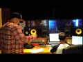 BlazenKane recording the song Break It Down with ...