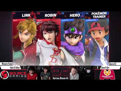 Red Line Ultimate 144 -Doubles Winners Finals - Hakii & Xillion vs TLOC | Denti & Brr