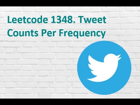 Leetcode 1348. Tweet Counts Per Frequency