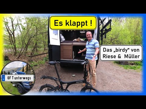 🚲 Birdy City Faltrad von Riese & Müller 🚴‍♂️ | Passt in jedes Wohnmobil & jeden Kastenwagen!